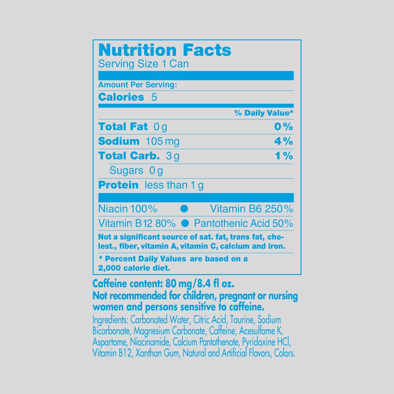 Red Bull Energy Drink, Sugar Free, 8.4 Fl Oz (4 Pack) - Image 7
